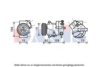 OPEL 1618427 Compressor, air conditioning